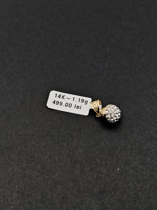 Bijuteria Royal pandantiv din aur 14k 1.19 gr