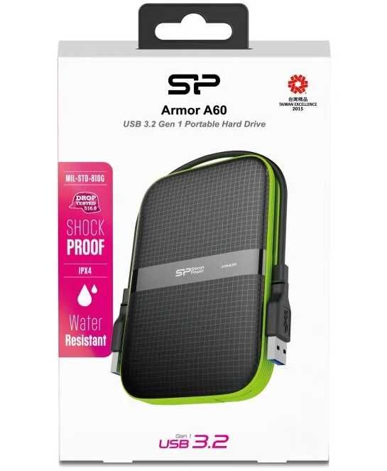 Hard внешний жёсткий диск SP Armor A60 1 / 2 / 4ТБ. Есть доставка