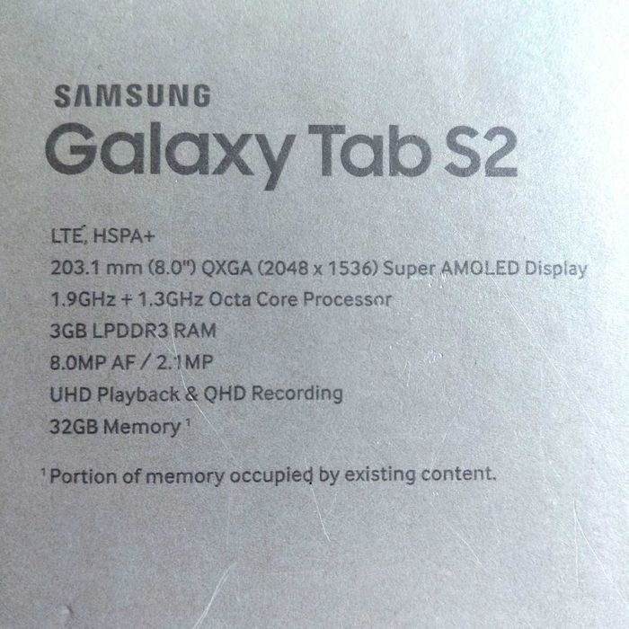 Таблет Samsung Galaxy S2 SM-T715C