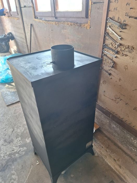 Печка на дърва използвана