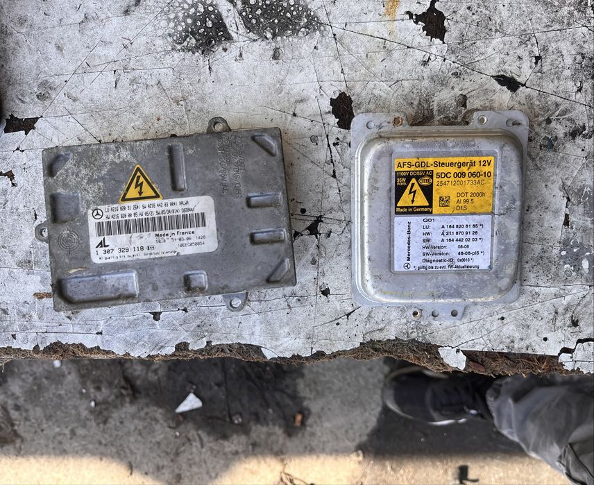 Баласт ксенон Мерцедес S клас W221 и ML W164