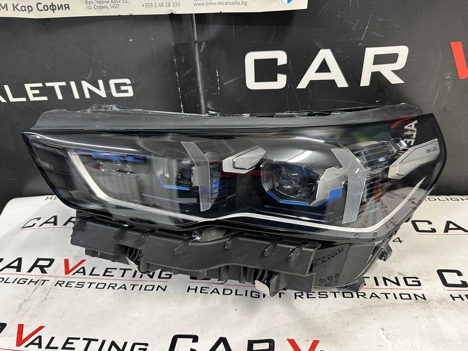 Фар фарове ляв Bmw 5 G60 G61 i5 М5 G90 LED Laser БМВ 5 Г60 Г61 и5 г90