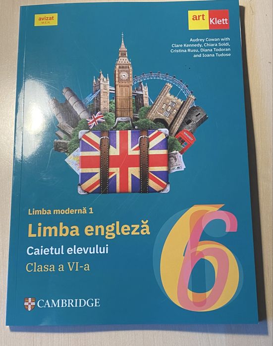 Limba Moderna 1 Limba Engleza Caietul Elevului Clasa a 6-a