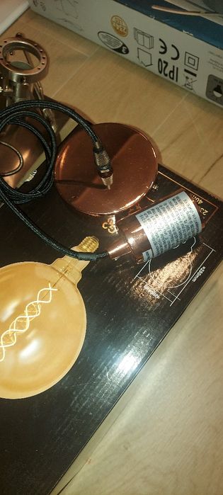 Plafoniera inox cu 4 spoturi ,plafoniere led neon