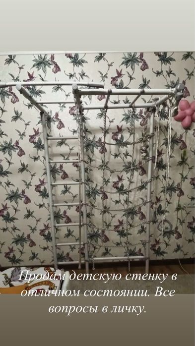 Шведская стенка детская