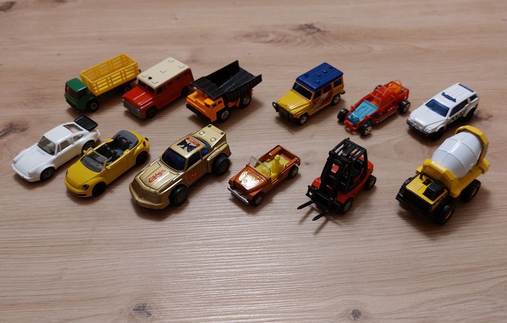 Колички matchbox, siku