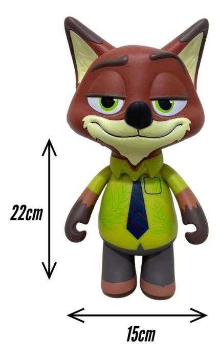 Set 2 figurine, jucării Zootopia, Nick și  Judy