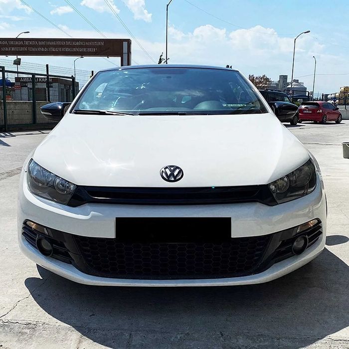 Capace Oglinzi M Batman Volkswagen VW Scirocco 2008-2017, Negru Lucios