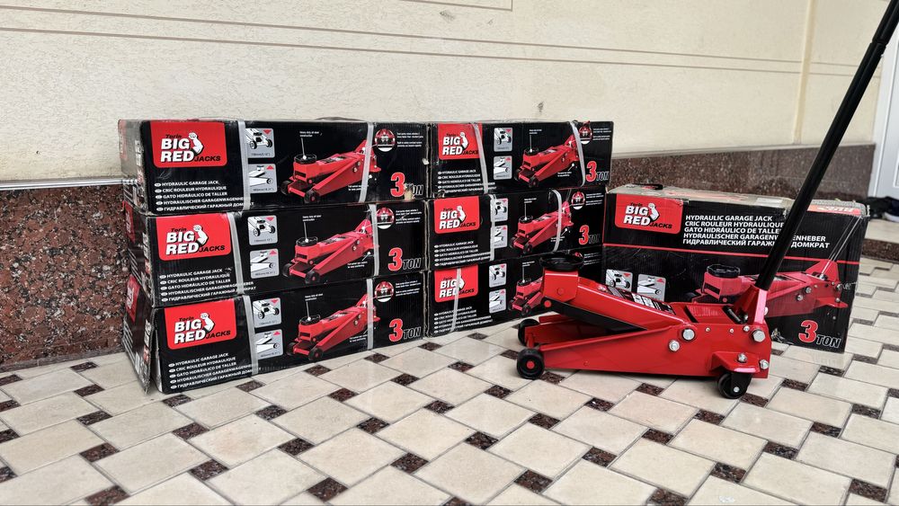 Torin Big Red 3 tonnalik gidravlik 2 porshanli podkatnoy domkrat