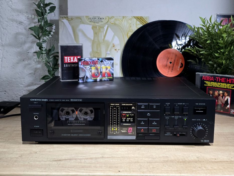 Casetofon deck ONKYO INTEGRA TA-2044, 3 motor , hifi