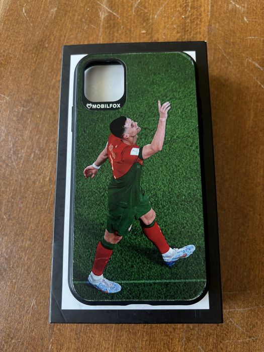 Mobilfox Full-Shock за iPhone 11 с Роналдо + Nano-Glass протектор