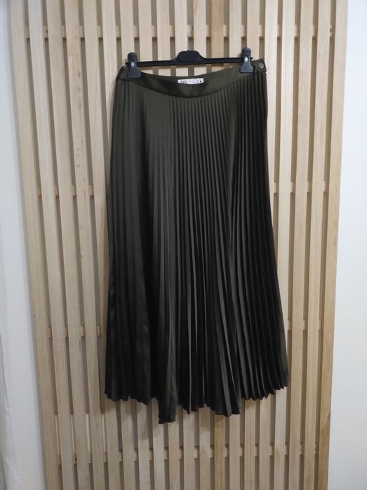 Сатенена пола Zara, L, дълга до пода
