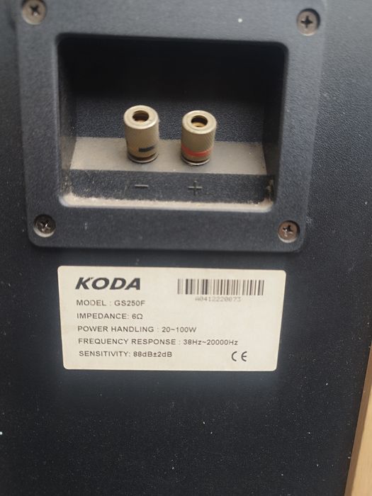 Колонки от домашнего кинотеатра.