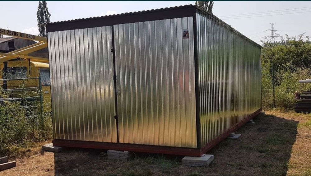 Vând garaj modular din tabla