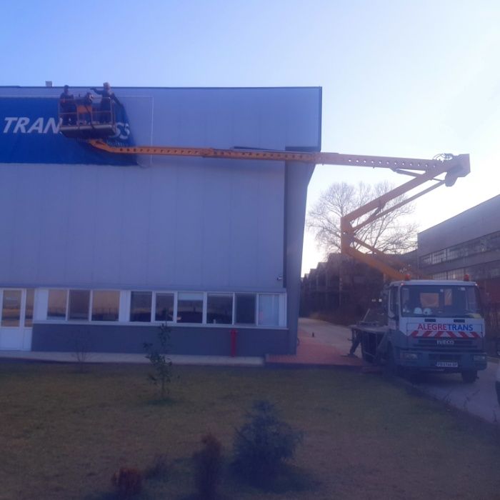 Автовишка 25 метра под наем за Пловдив и региона вишка АЛЕГРЕТРАНС