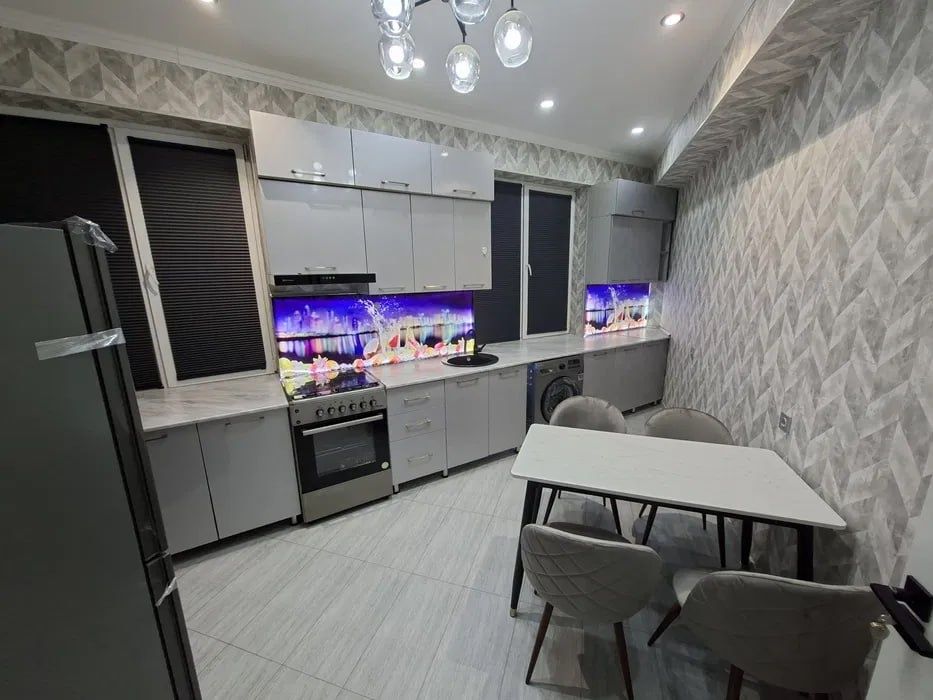 2-комн с новым ремонтом и мебелью 50м² Юнусабад-19 квартал