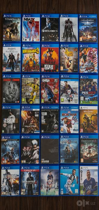 Ps4 disklari диски для плейстейшн ps4 ps5 ps VR Vita