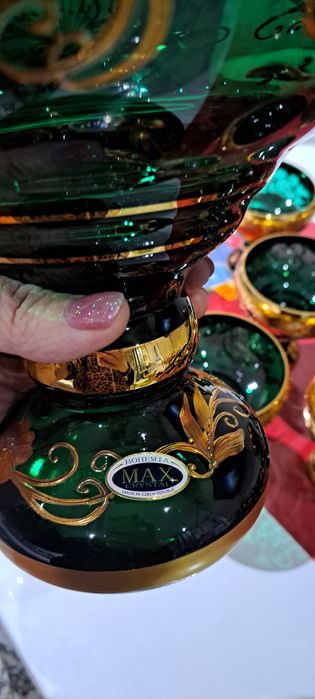 Чехословакия оргинал богема вазы 18 штук новый