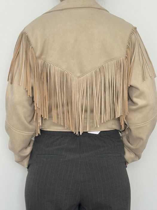 Geaca de piele Stradivarius  XS