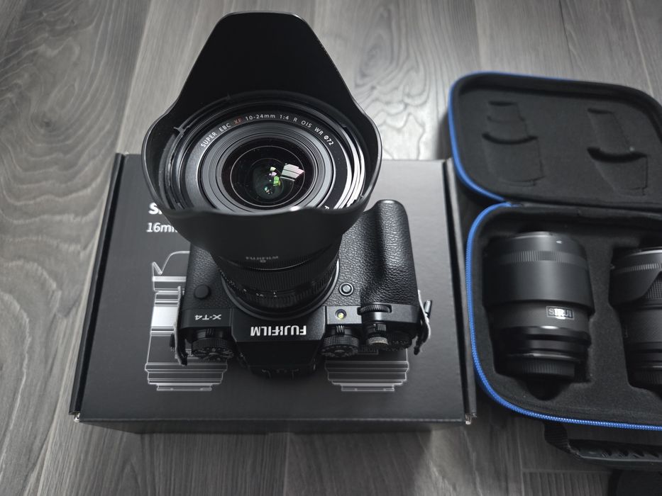Obiectiv fujifilm sirui 75,16mm