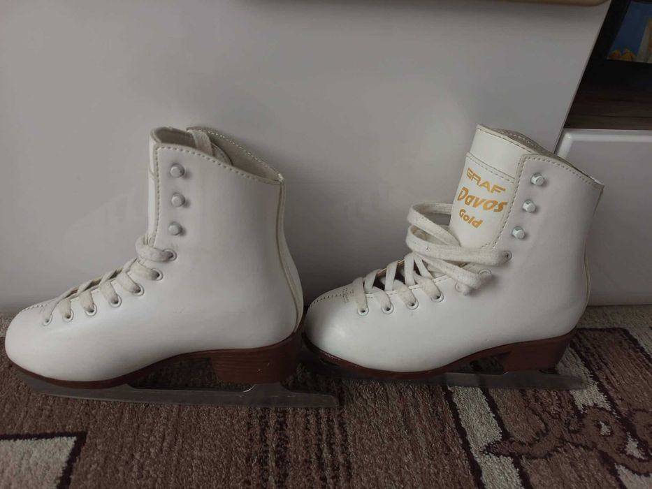 Patineartistice Graf Davos Gold nr 34 (21 cm)