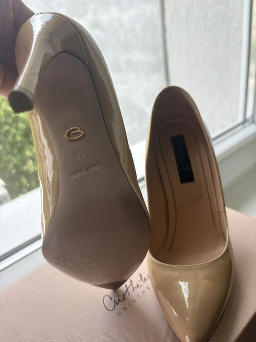 Vand pantofi stiletto din piele Musette