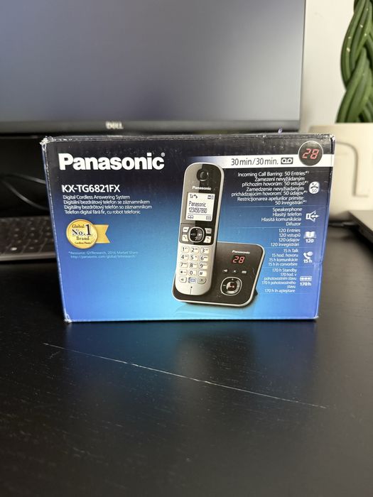 Telefon fără fir Panasonic KX‑TG6821FX
