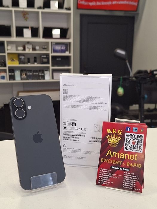 Iphone 17 100% 256gb Amanet BKG
