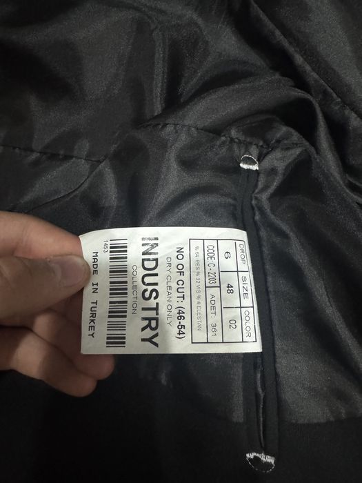 Продам пиджак черный