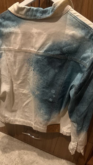 Geaca de blugi louis vuitton