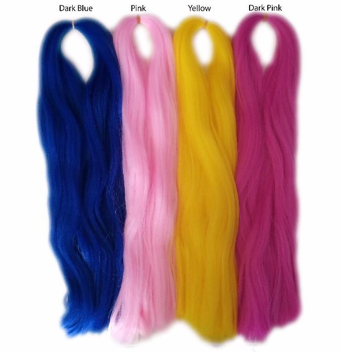 Нова намалена цена на Канекалон, Туистери, коса за плитки , кука