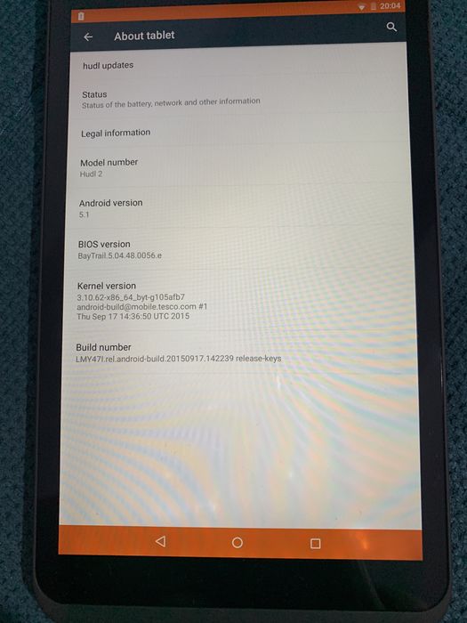 Tableta Tesco Hudl 2