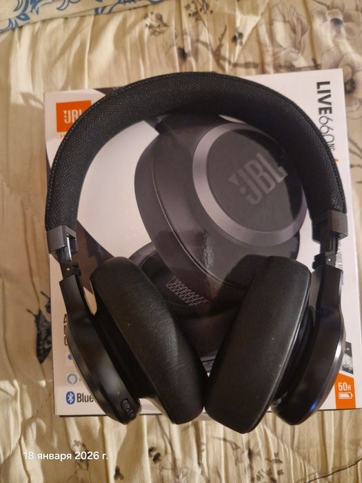 Торг Новые наушники JBL Live 660NC (Одевались 1 раз)