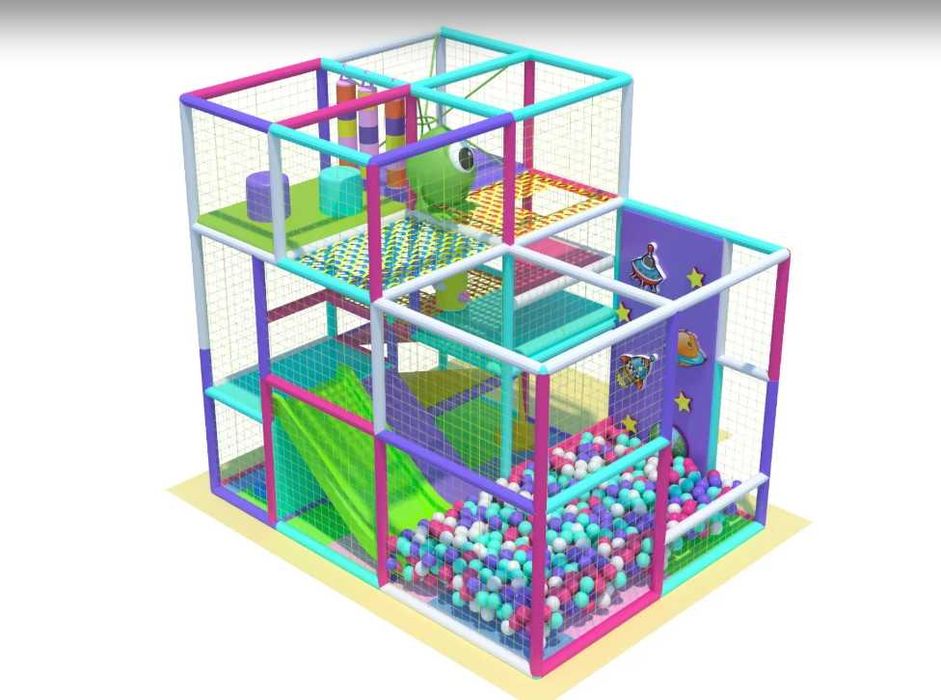 Детский лабиринт, детский игровой парк.