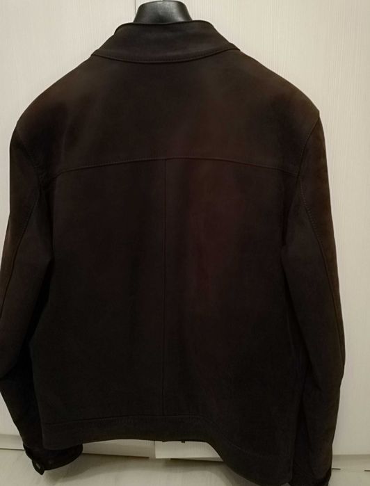 Geaca piele bivol originala Marlboro Classic L/50/52 barbati