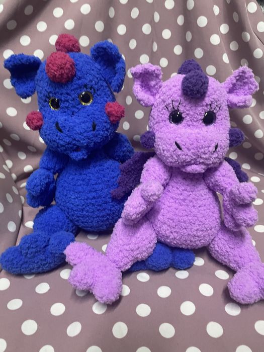 Вязаные игрушки.