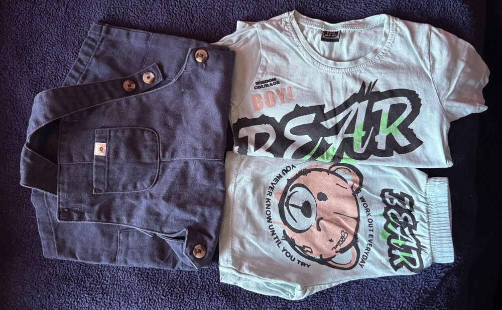 Летен лот дрехи за момче 86-92