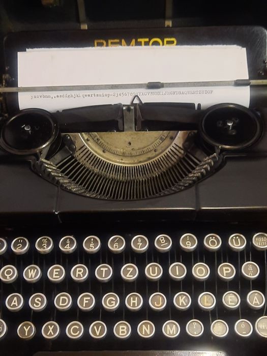 Mașină de scris Remtor 1940 impecabilă