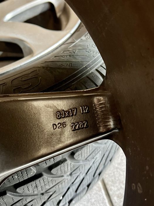 Джанти 17” 5x112 + Зимни гуми Dunlop 235/55/17