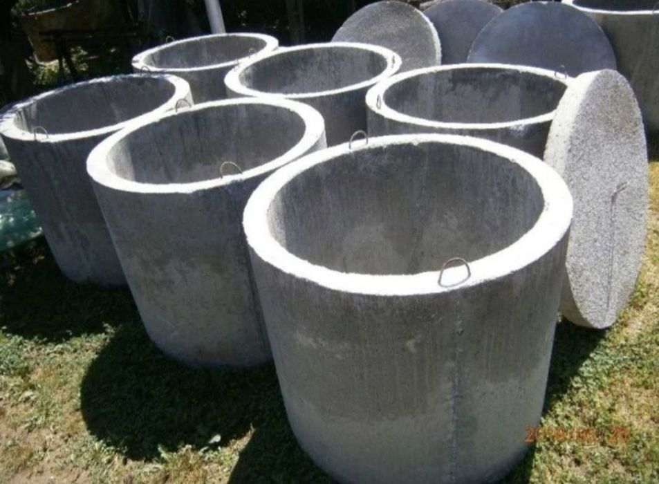 Tuburi din beton-fântâni, puțuri, fose septice