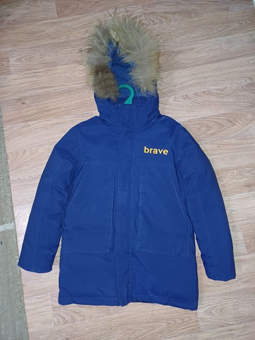 Куртка зимняя на 8-9 лет
