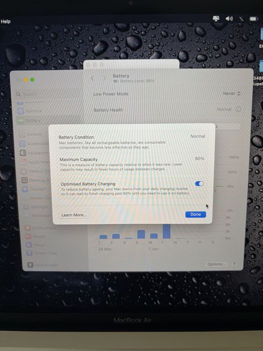 Macbook Air M1 256GB 90% Батерия