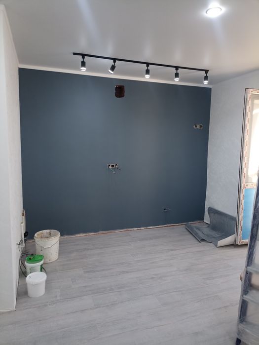 Отделочные работы,поклейка