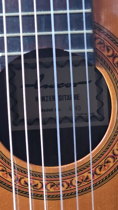 Chitara clasica 4/4 LUXOR Konzertgitarre model 4240 (Made in Japan)