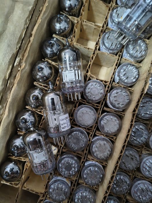 Tuburi electronice rusești și europene,triode,redresoare,ecc,6n,6p,