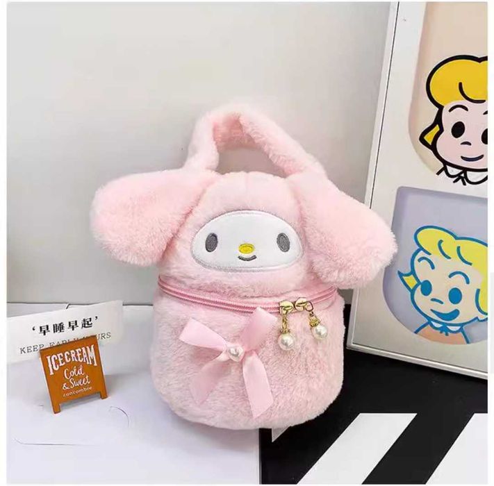 Плюшена чанта Hello Kitty Kuromi, Hello Kitty Melody чанта Кити