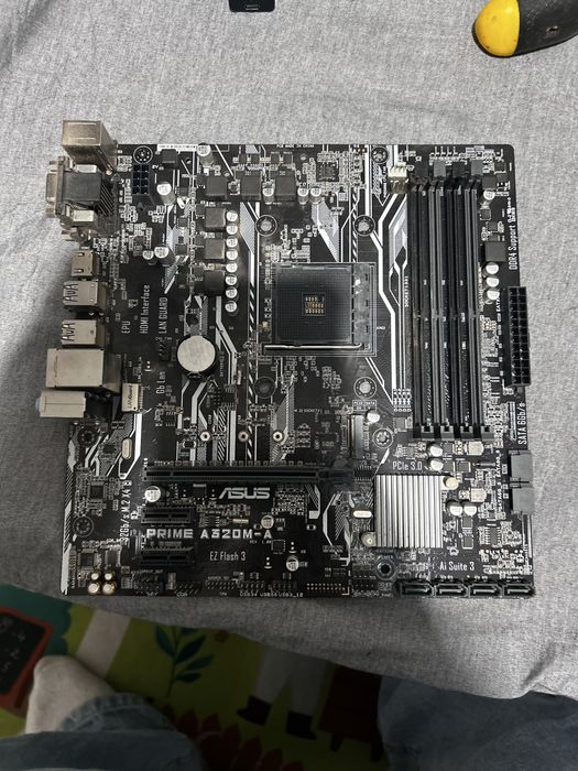 Kit Pc Calculator Amd ryzen 5 3400g cooler, Placa de baza prime a320ma