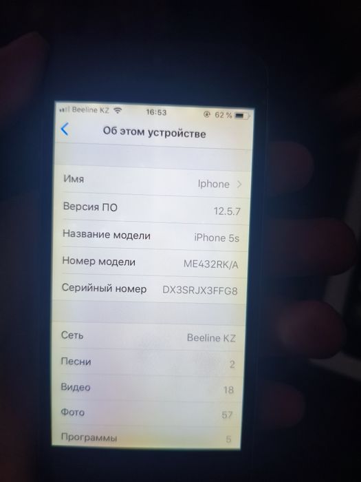 IPhone 5s Сифонн