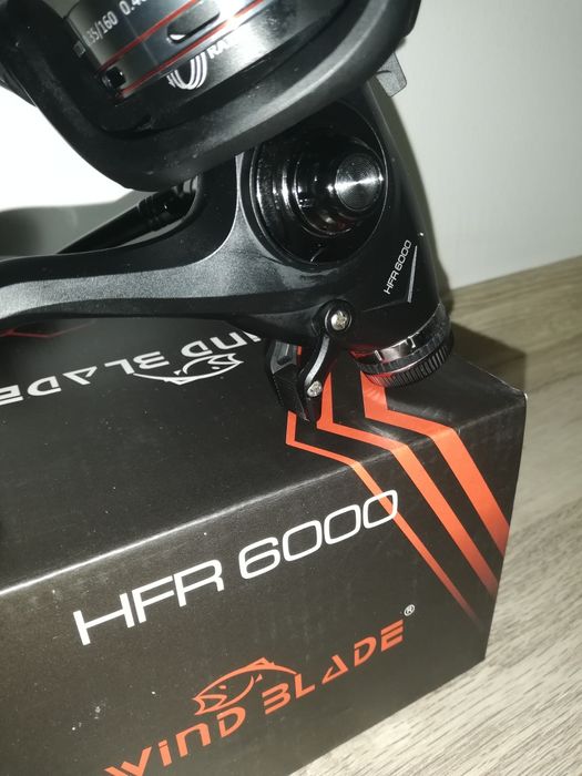 Set 4 Mulinete WindBlade HFR 6000 cu BaitRunner 10+1 Rulmenti