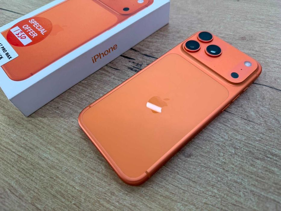 Apple iPhone 17 Pro Max 512GB Cosmic Orange 100% Baterie Cutie Garanție 24 Luni